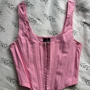 Pink Sleeveless Top